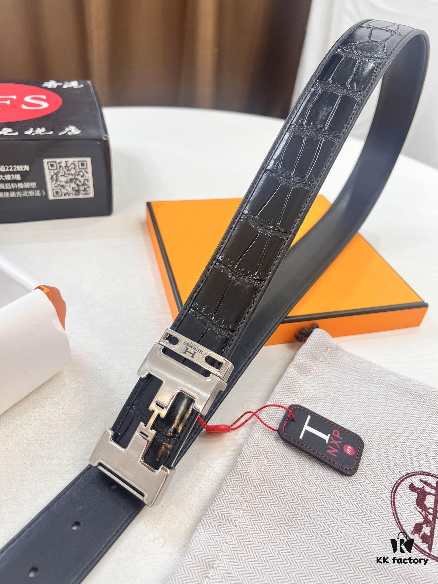 Top-Grade Original Belt, Hong Kong Duty-Free T Gift Box (NXP Tag with Anti-Counterfeit Chip Recognizable on Official Website)