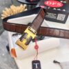 Top-tier Original Leather Belt with Hong Kong Duty-Free T Gift Box (NXP Anti-Counterfeit Chip Tag, Official Website Verifiable), Corroded Pattern New Hardware, Made of Stainless Steel, Hermes Style