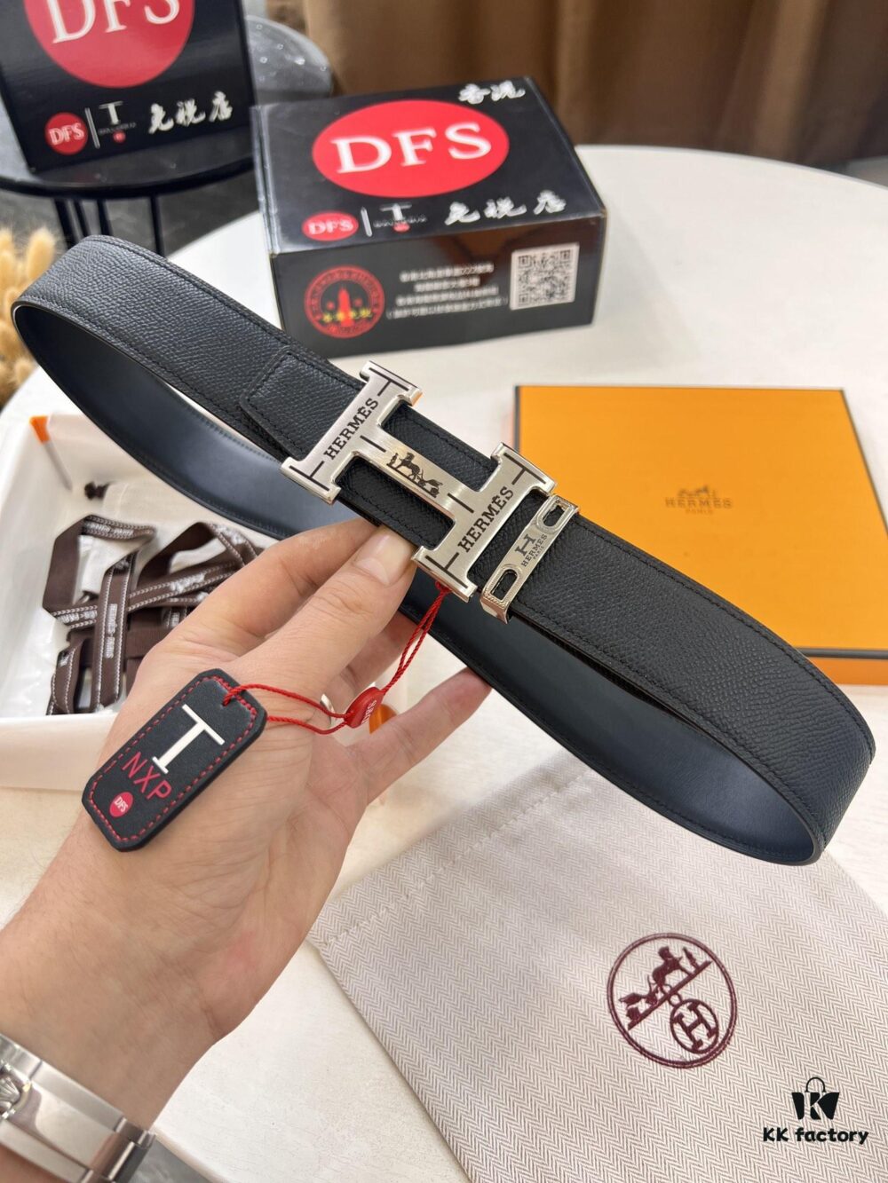 Arrival 🎺🎺 Hermes H Belt, ZP Molded Stainless Steel Hardware with Electroplated Pattern, Genuine Top-Layer Cowhide, Double-Sided Wear, 3.8cm Width