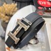 Arrival 🎺🎺 Hermes H Belt, ZP Molded Stainless Steel Hardware with Electroplated Pattern, Genuine Top-Layer Cowhide, Double-Sided Wear, 3.8cm Width