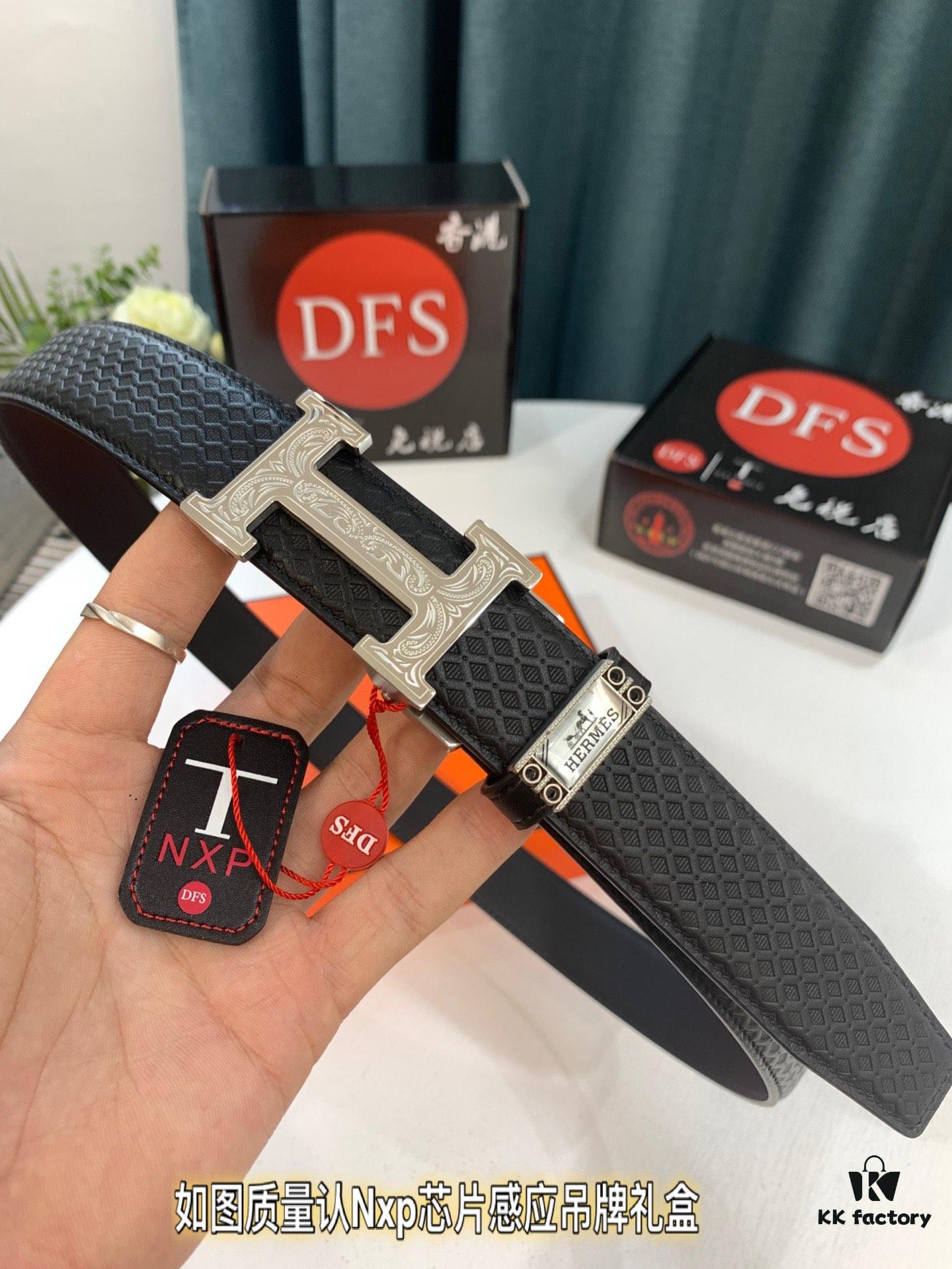 Hermes HH Original Factory Direct. Hong Kong Duty-Free T Gift Box (NXP Hangtag with Official Website Verification, Genuine Anti-Counterfeit Chip)