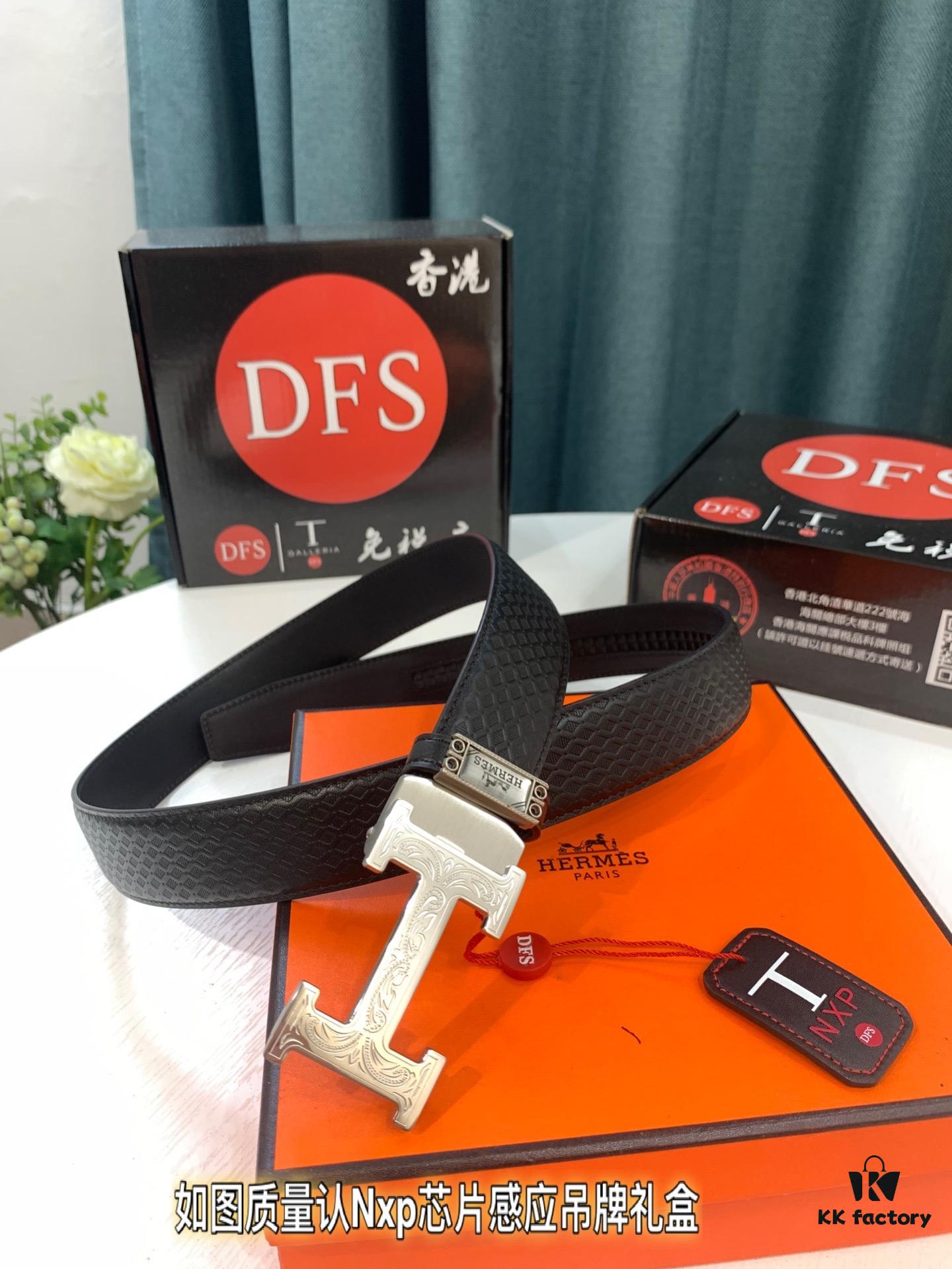 Hermes HH Original Factory Direct. Hong Kong Duty-Free T Gift Box (NXP Hangtag with Official Website Verification, Genuine Anti-Counterfeit Chip)