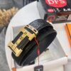 Hermès H Belt, New Arrival, Stainless Steel H Buckle with Paved Bricks, ZP Synchronized Engraved Logo, Genuine Imported Top-Layer Calfskin Leather