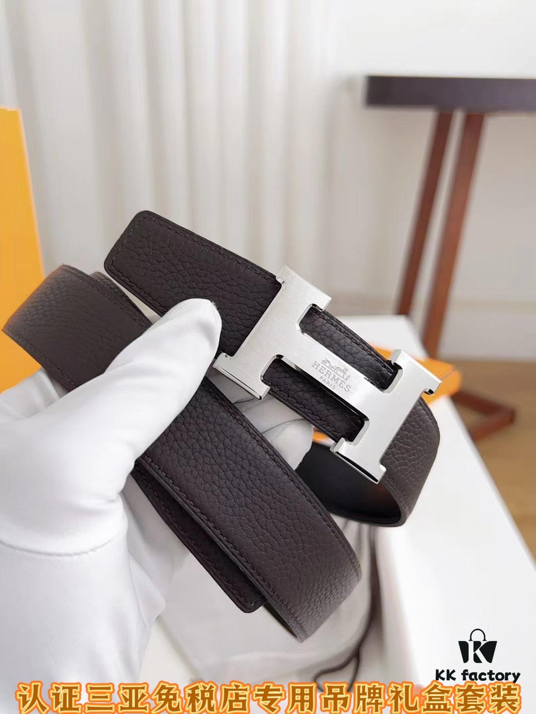 Sanya Tax-Free Genuine Latest Gift Box Packaging: Hermès Belt, Extremely Soft