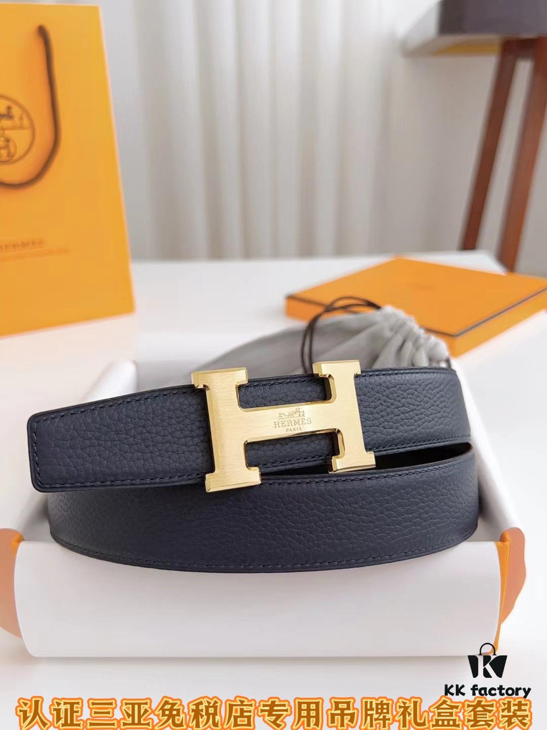 Sanya Tax-Free Genuine Grade Latest Gift Box Packaging: Hermès Belt, Very Soft