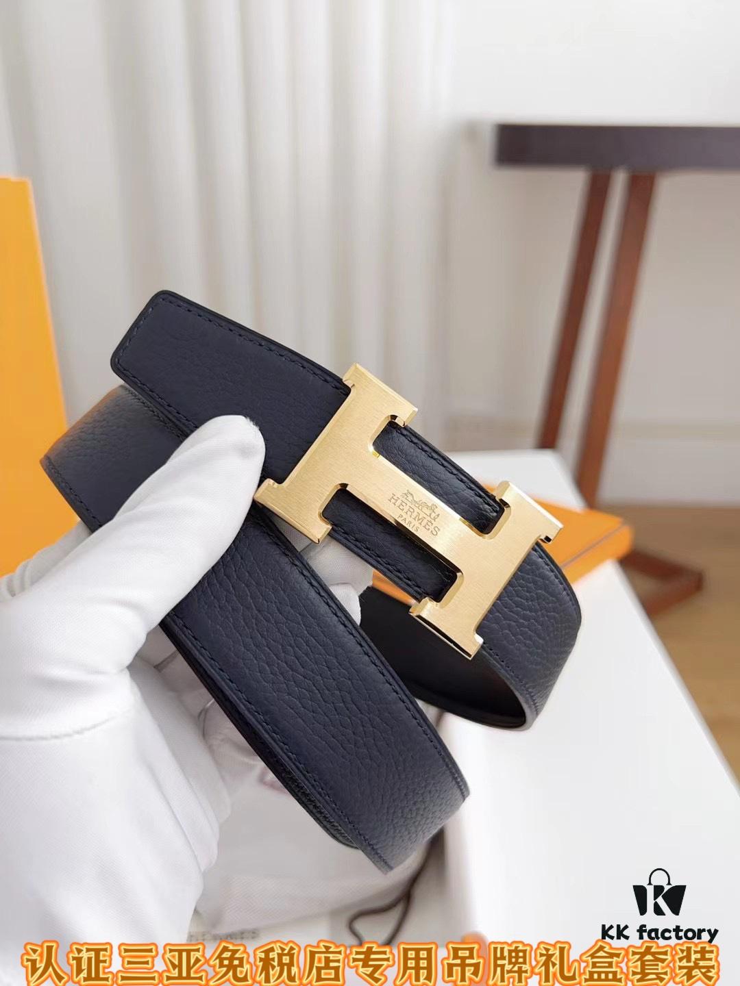 Sanya Tax-Free Genuine Grade Latest Gift Box Packaging: Hermès Belt, Very Soft