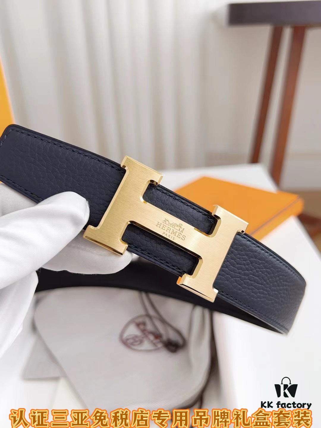 Sanya Tax-Free Genuine Grade Latest Gift Box Packaging: Hermès Belt, Very Soft