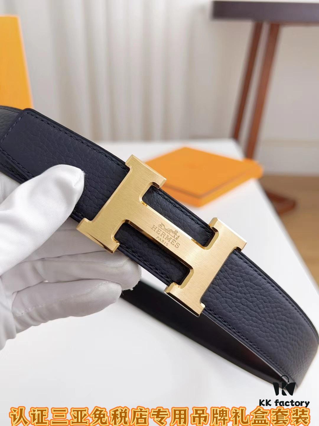 Sanya Tax-Free Genuine Grade Latest Gift Box Packaging: Hermès Belt, Very Soft