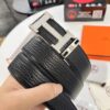 Arrival of Hermès Men's Belt, Full Diamond H Logo Inside Buckle, Double-Sided Use, ZP Synchronized Steel Stamp Logo, Imported Elephant Texture Full-Grain Leather, 3.8cm Wide, Top Quality with NXP Chip Anti-Counterfeit Verification