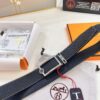 Hermès HH Original Factory Order. Hong Kong Duty-Free T Gift Box 🎁 (NXP Hangtag with Official Website Recognition, Genuine Anti-Counterfeit Chip) Precision Molded, Stainless Steel H Buckle, Automatic Closure Hardware: Top-Tier Leather Belt Suitable for Authentication