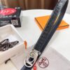Hermès HH Original Factory Direct Order Belt - Italian Imported Crocodile Grain Top Layer Leather, Automatic Buckle, 3.5cm Width