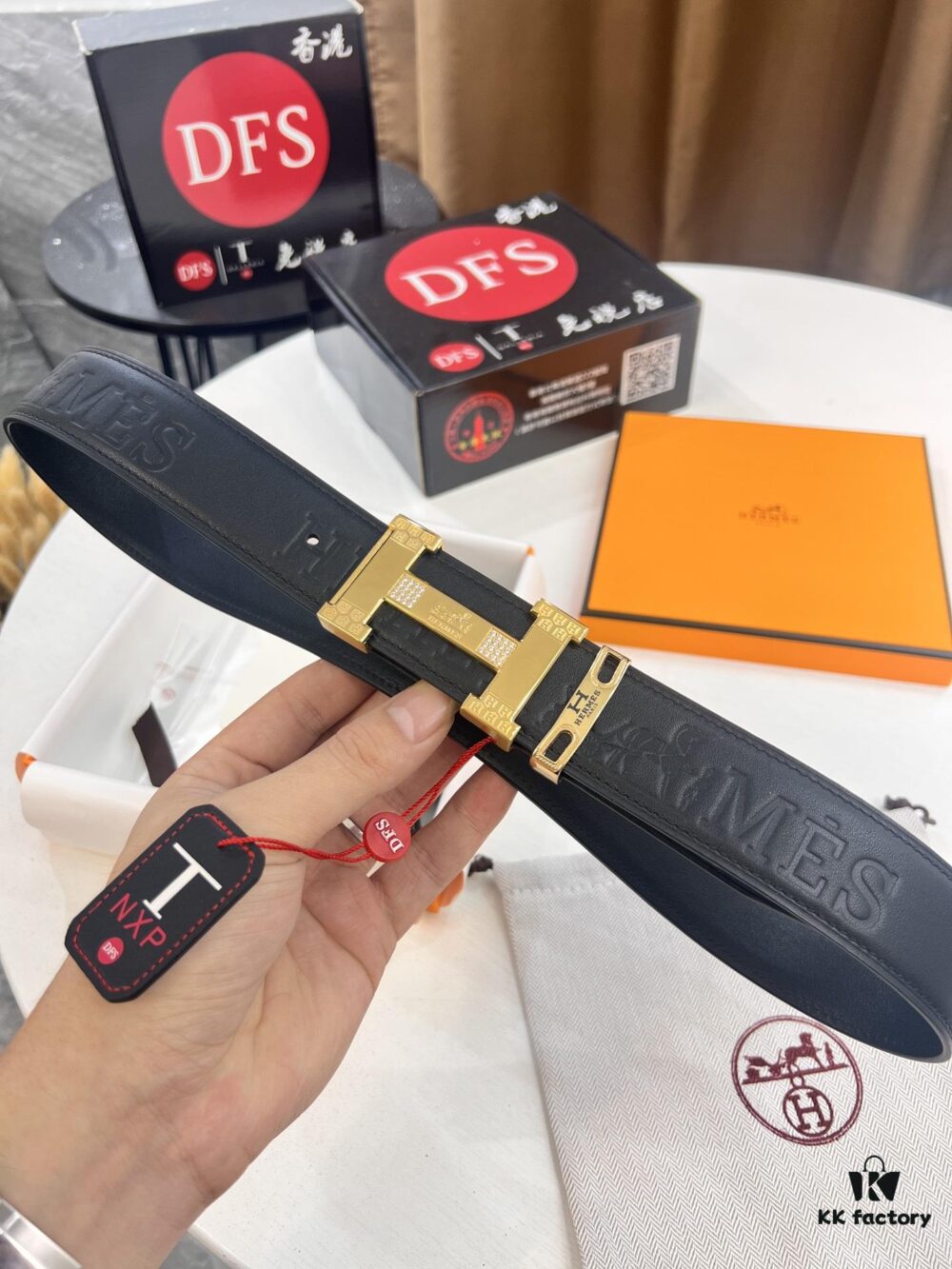 Hermès H Belt, New Arrival with Paved Steel H Buckle, Full Grain Calfskin Leather, 3.8cm Width, Top Quality