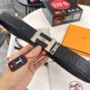 Hermès H Belt, New Arrival, Stainless Steel Inlaid Brick H Buckle, ZP Synchronized Engraved Logo, Imported Horsehide Grain Full-Grain Cattle Leather, 3.8cm Width, Top Quality with NXP Anti-Counterfeit Chip Verification