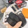 Hermès H Belt, New Arrival, Stainless Steel Inlaid Brick H Buckle, ZP Synchronized Engraved Logo, Imported Horsehide Grain Full-Grain Cattle Leather, 3.8cm Width, Top Quality with NXP Anti-Counterfeit Chip Verification