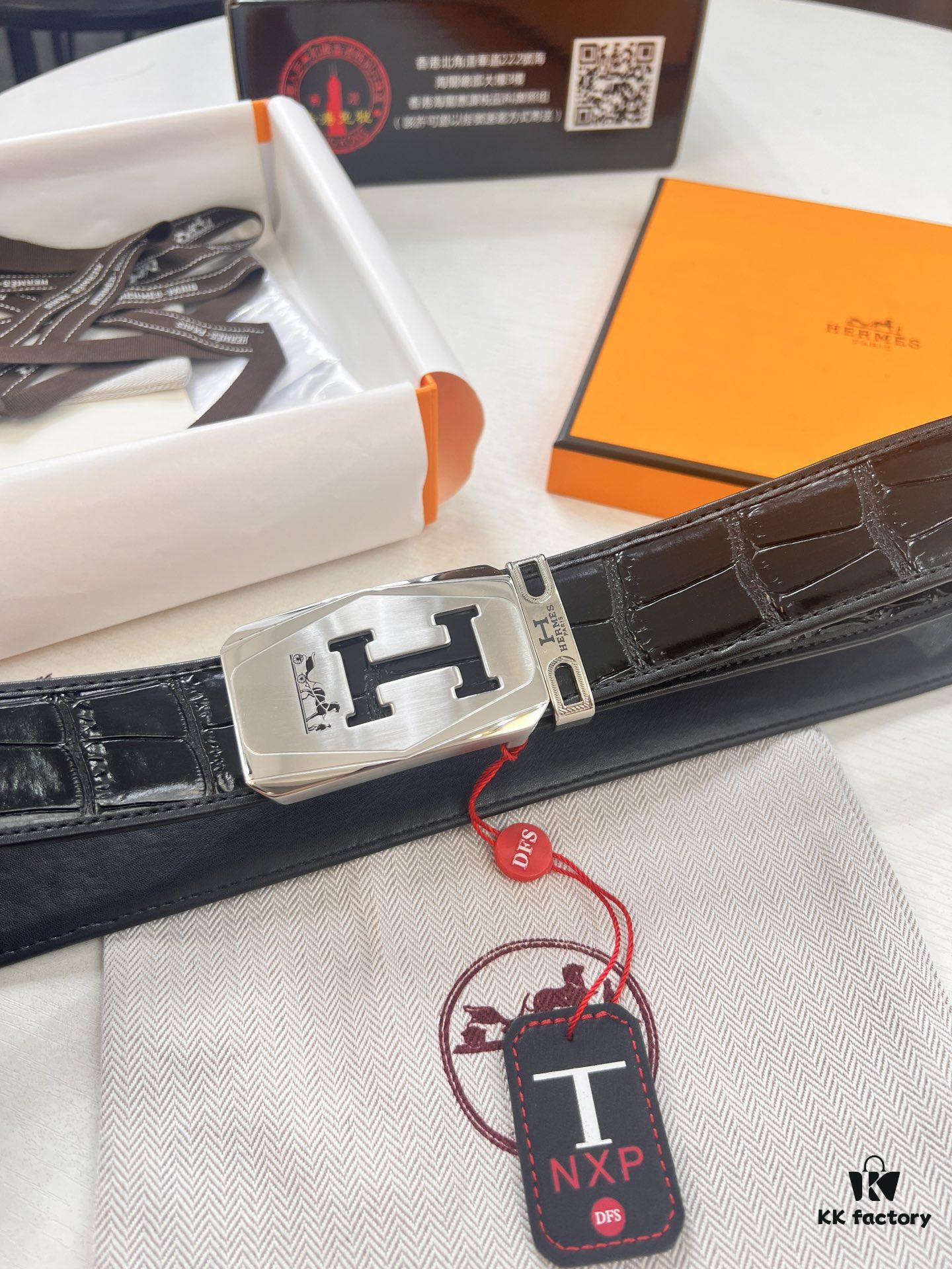 Top-Grade Original Belt, Hong Kong Duty-Free T Gift Box (NXP Hang Tag with Anti-Counterfeit Chip Recognizable on Official Website)