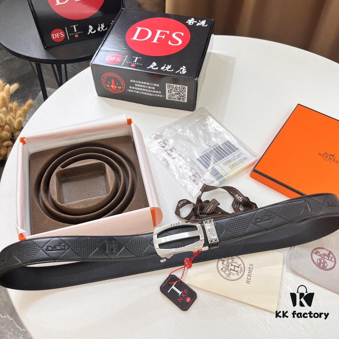 Hermès HH Original Factory Direct. Hong Kong Duty-Free T Gift Box 🎁 (NXP Hangtag with Verifiable RFID Chip Recognizable on Official Website, Genuine Anti-Counterfeit Chip)