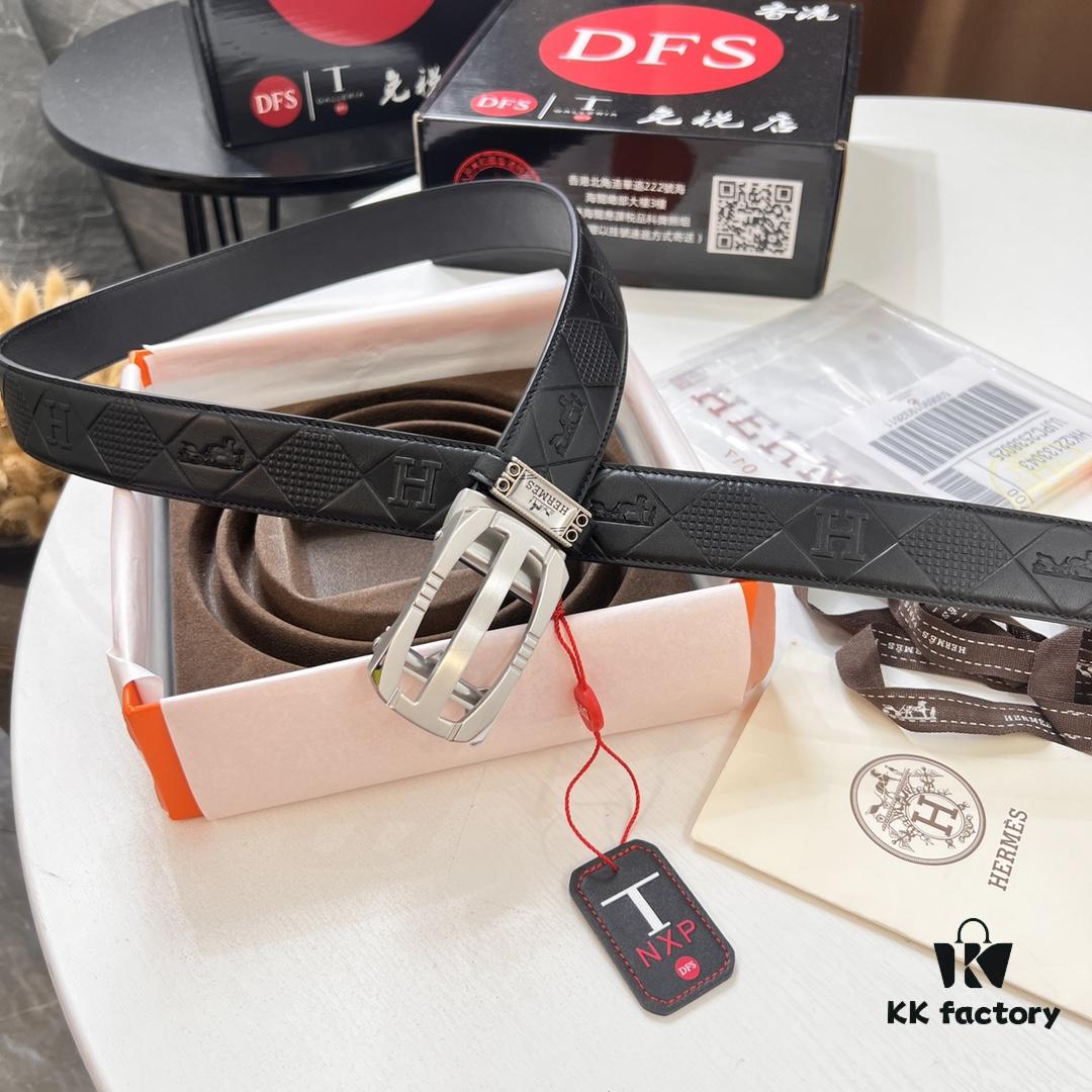 Hermès HH Original Factory Direct. Hong Kong Duty-Free T Gift Box 🎁 (NXP Hangtag with Verifiable RFID Chip Recognizable on Official Website, Genuine Anti-Counterfeit Chip)