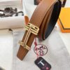 Arrival 🎺 Real Photo Hermes H Belt, ZP Mold Made, Electroplated Full H Pattern Stainless Steel Hardware, Original Factory Crust Leather with Crocodile Texture, Reversible Design, Top Grain Cowhide, 3.8cm Width