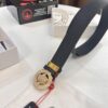Versace Medusa Belt - Original Factory Order, Italian Imported Smooth Calfskin, 3.8cm Width, Authentic Hardware with NXP Anti-Counterfeit Chip