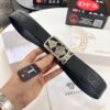 Versace Belt, New Arrival, Top-Quality Genuine Leather with Medusa Head Embossing, Fashionable Streetwear Style, Soft Leather Texture, Precision Stainless Steel Hardware, 3.8cm Width