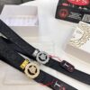 Versace Medusa Belt - Original Factory Order, Genuine Italian Top Grain Calfskin Leather, 3.8cm Width, Hong Kong Duty-Free Gift Box with NXP RFID Anti-Counterfeit Chip