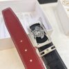Versace Belt 2023 New Arrival Genuine Top Grain Calfskin Leather Belt with Medusa Head Embossing, Fashion Luxury Brand Double-Sided Wearable Design, Soft Leather Feel, 3.8cm Width, Stainless Steel Hardware