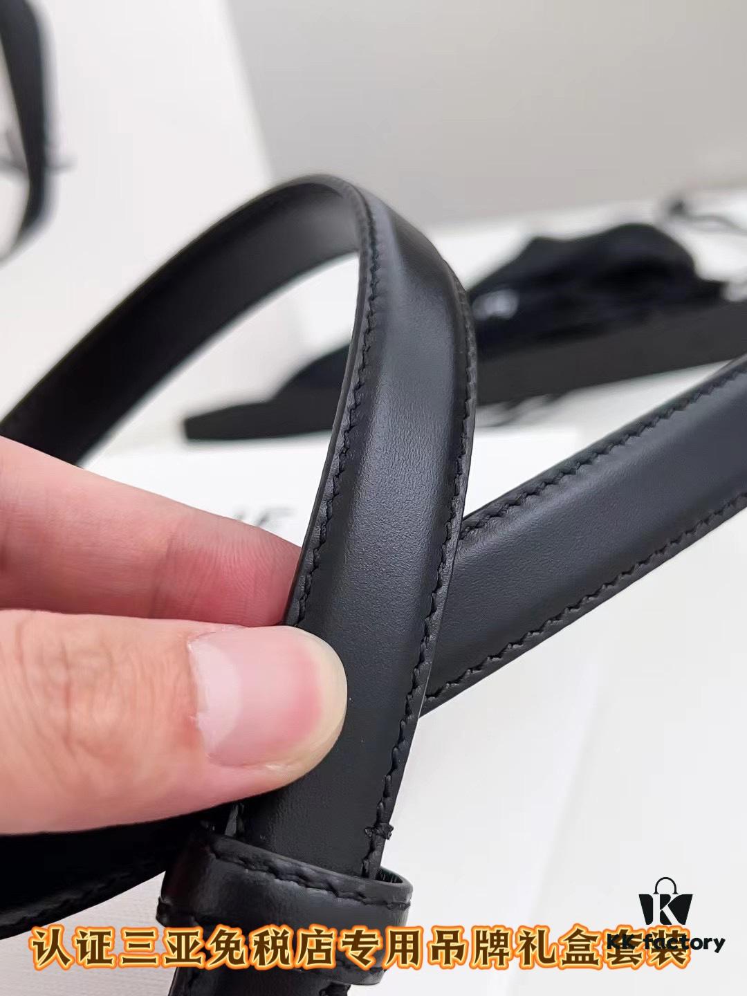 Sanya Tax-Free Genuine Latest Packaging Gift Box: Celine Original Batch Goods, 1.8cm Width