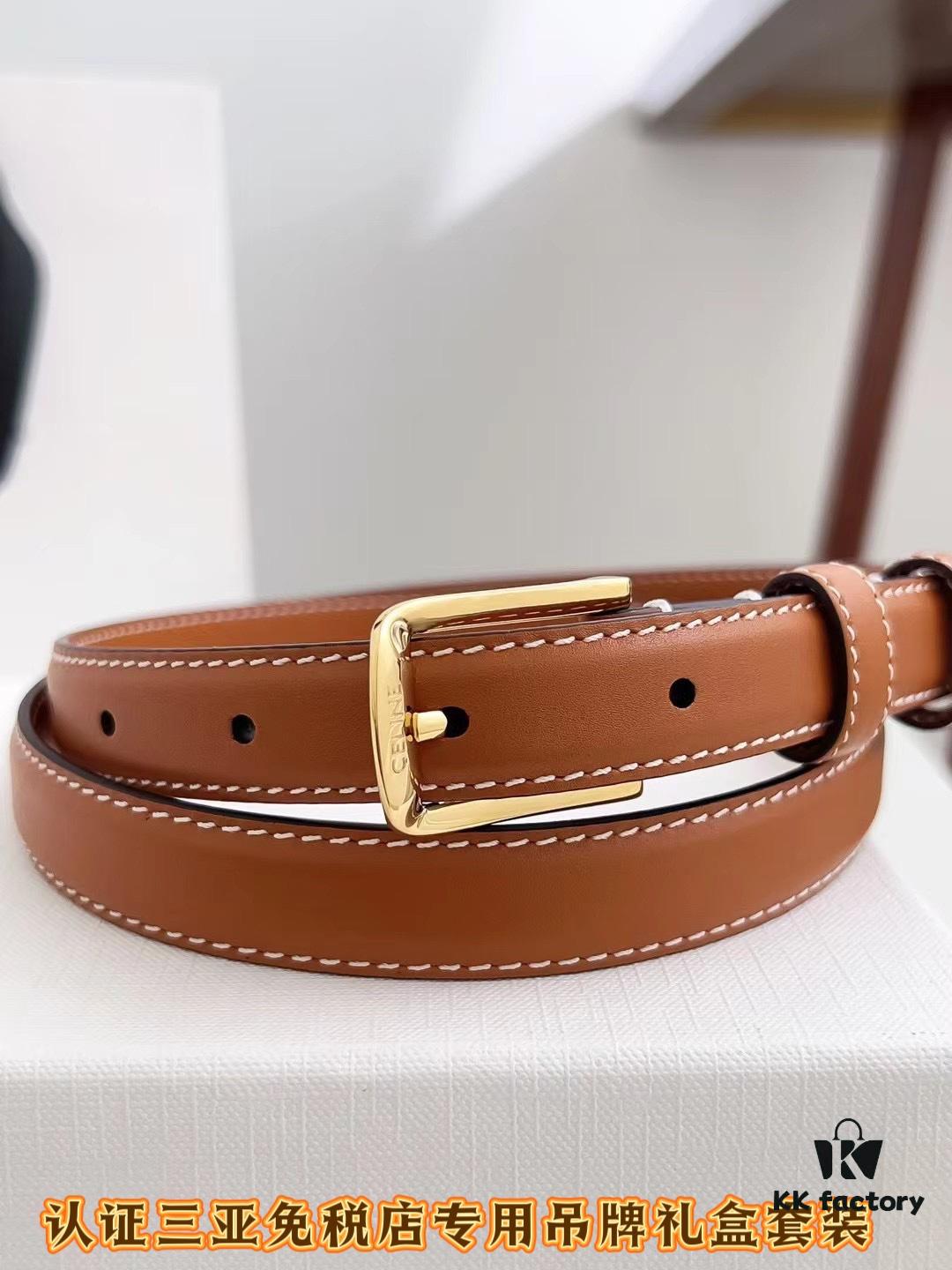 Sanya Tax-Free Genuine Latest Packaging Gift Box: Celine Original Order Item, Width 1.8cm