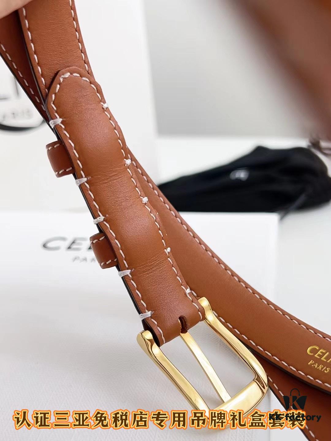 Sanya Tax-Free Genuine Latest Packaging Gift Box: Celine Original Order Item, Width 1.8cm