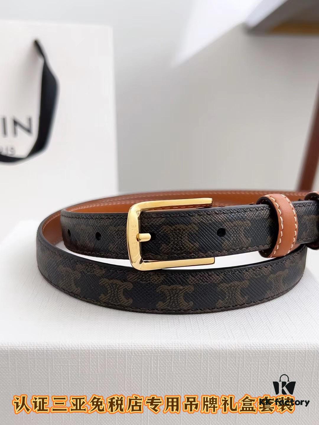 Sanya Tax-Free Genuine Latest Packaging Gift Box: Celine Original Batch Item, Width 1.8cm