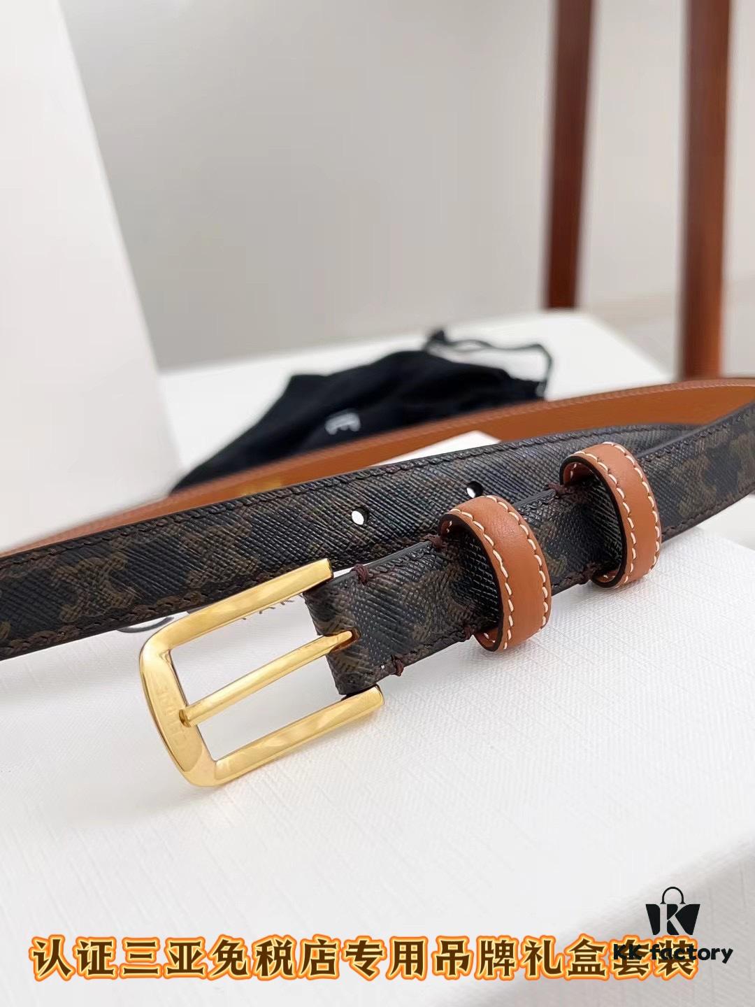 Sanya Tax-Free Genuine Latest Packaging Gift Box: Celine Original Batch Item, Width 1.8cm