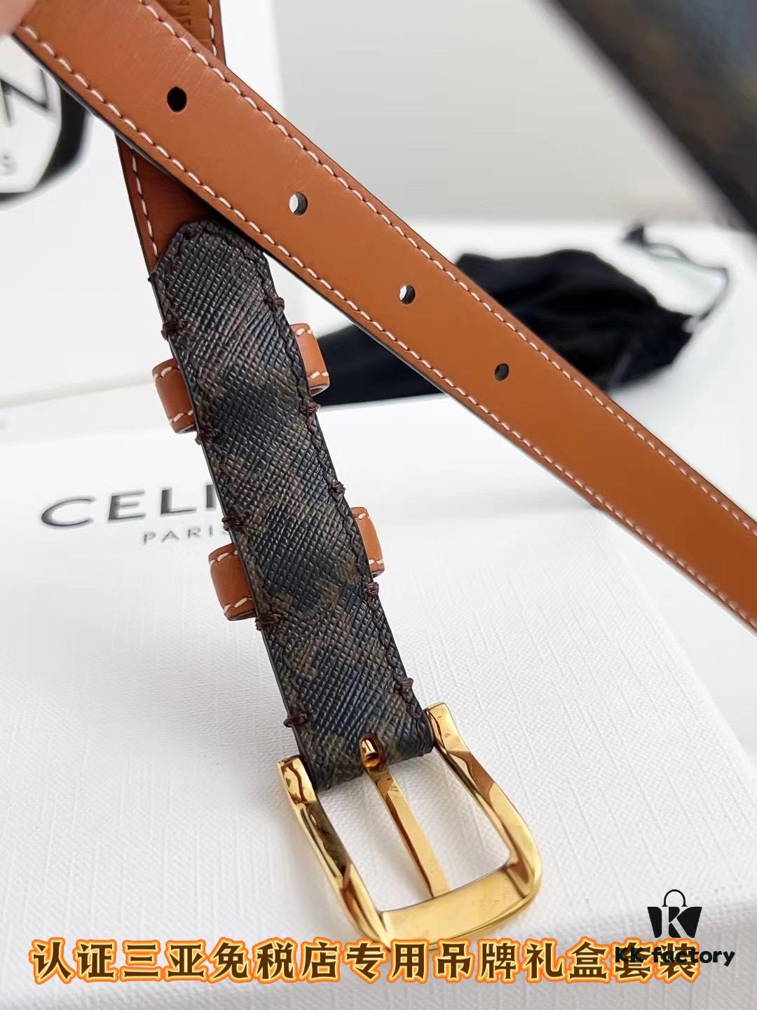 Sanya Tax-Free Genuine Latest Packaging Gift Box: Celine Original Batch Item, Width 1.8cm