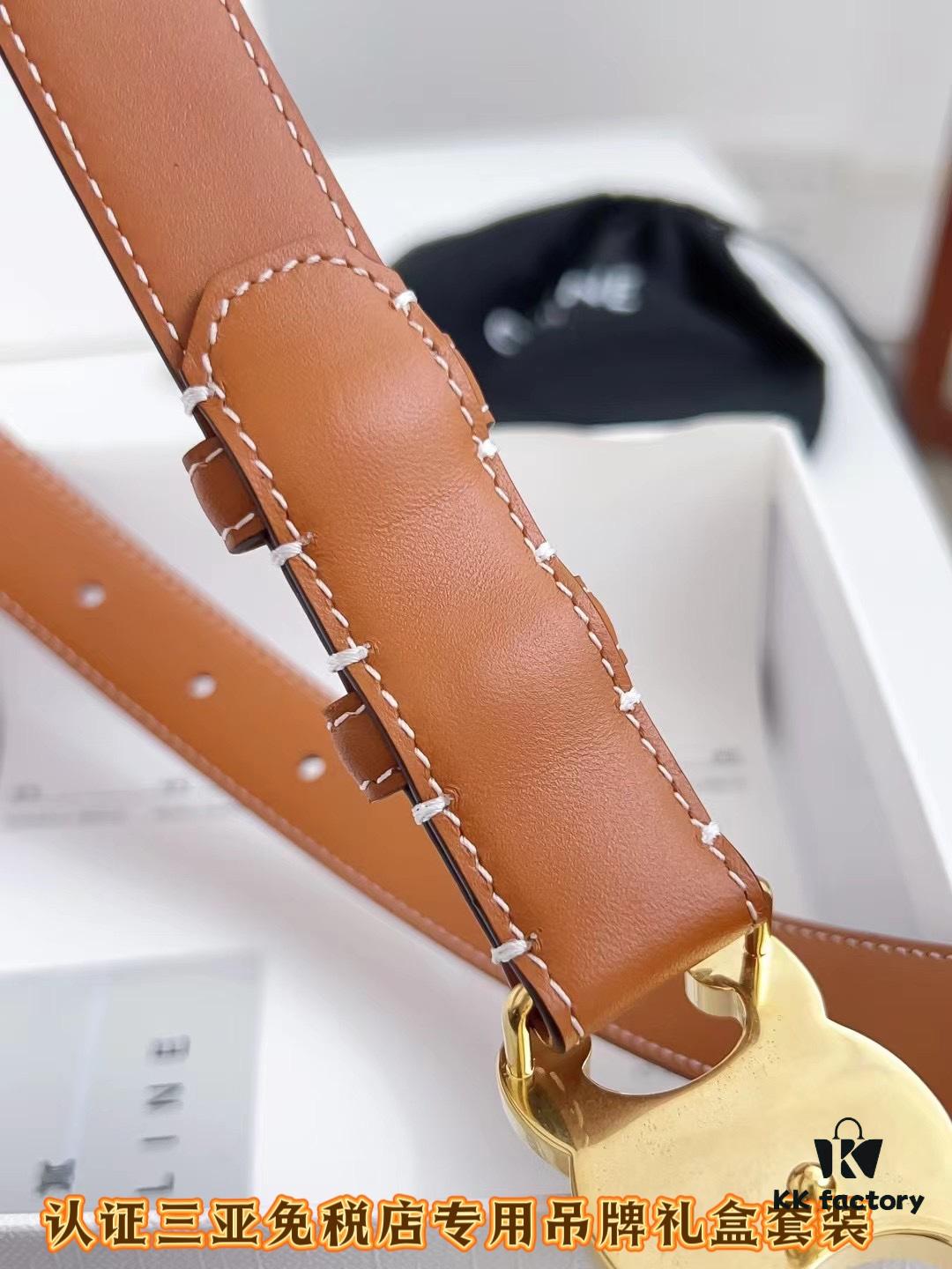 Sanya Duty-Free Genuine Latest Packaging Gift Box: Celine Original Batch Goods, 2.4cm Width