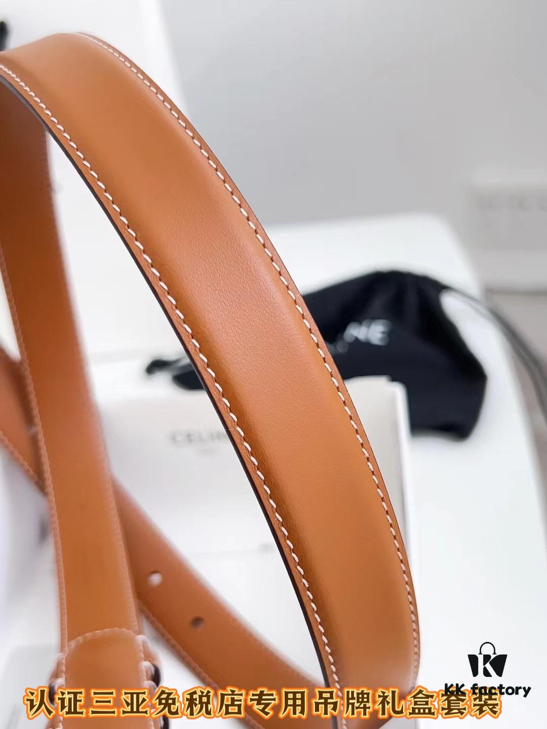 Sanya Duty-Free Genuine Latest Packaging Gift Box: Celine Original Batch Goods, 2.4cm Width