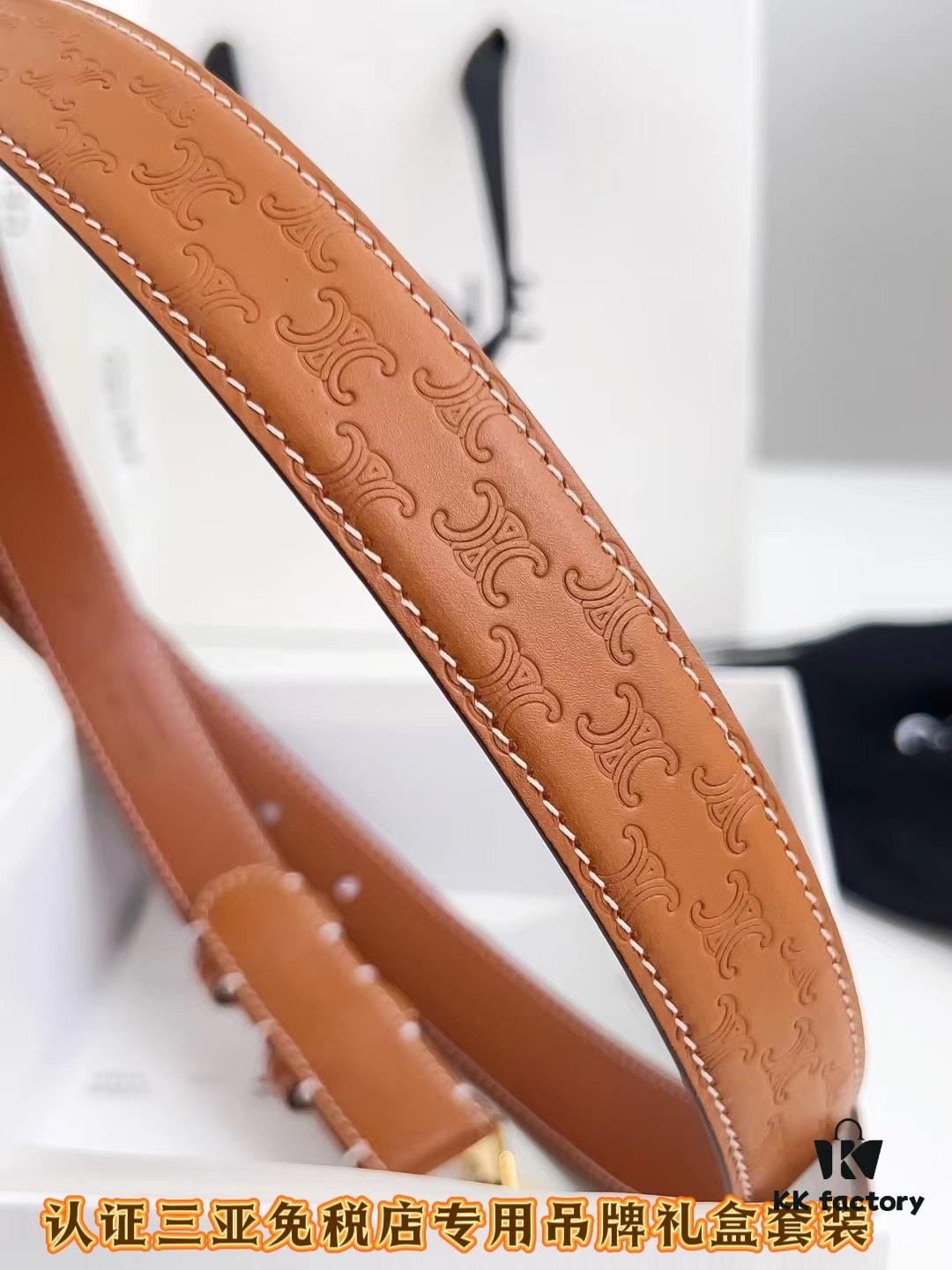 Sanya Tax-Free Genuine Latest Packaging Gift Box: Celine Original Batch Goods, 2.4cm Width