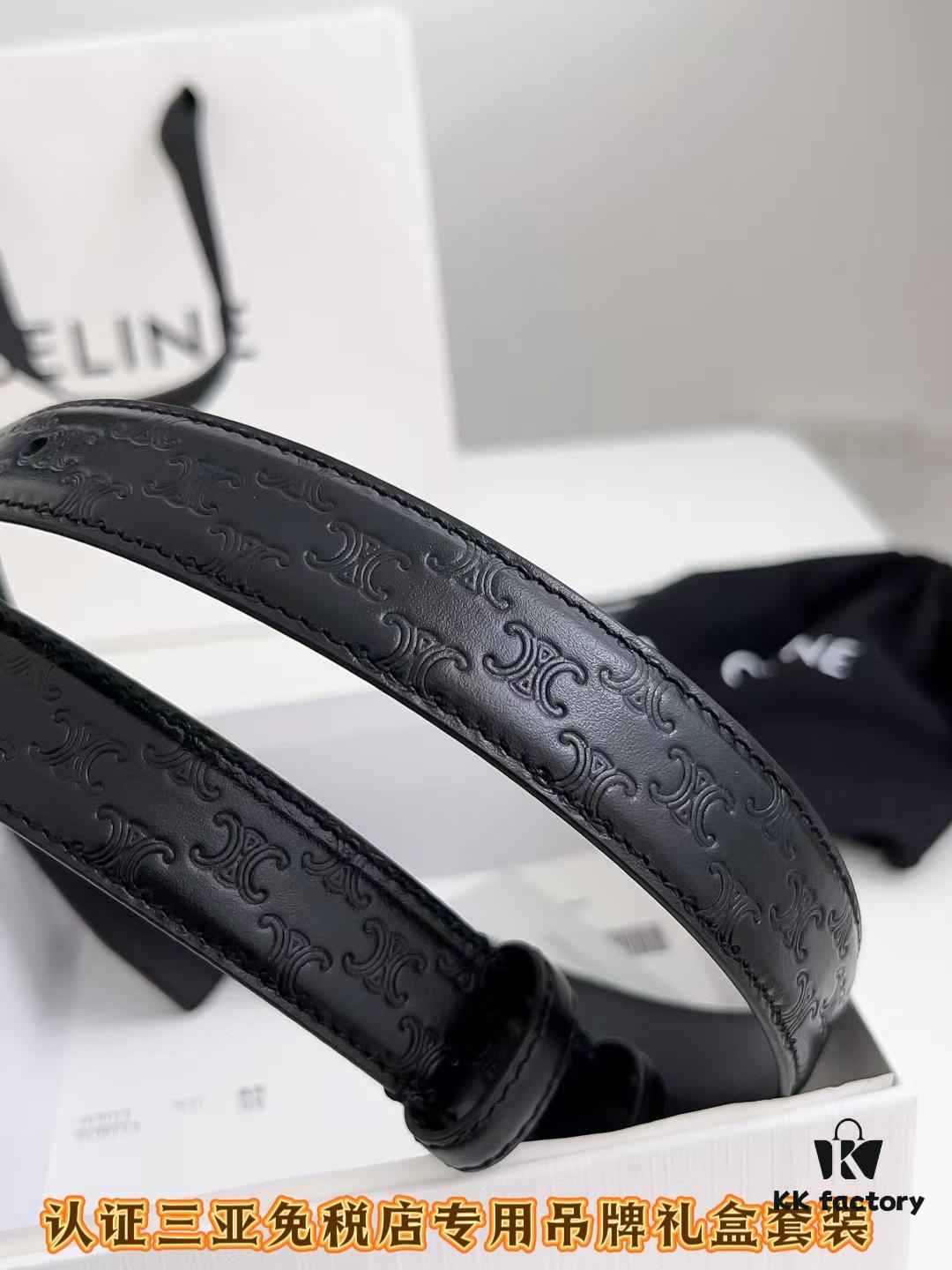 Sanya Tax-Free Genuine Latest Packaging Gift Box: Celine Original Batch Goods, 2.4cm Width