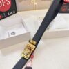 Versace Automatic Buckle Belt, Custom Embossed Top Grain Imported Leather, 3.5cm Width, Premium Business Formal Belt with NXP Anti-Counterfeit Chip