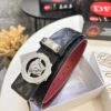 Versace Medusa Belt - Authentic Original Order, Italian Imported Full-Grain Calfskin, 3.8cm Width, Duty-Free Hong Kong Gift Box