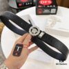 Versace Genuine Steel Hardware Luxury Belt - Original Single Order, Italian Imported Ostrich Foot Texture Top Layer Leather, 3.8cm Width, Hong Kong Duty-Free T Gift Box (NXP RFID Tag Verifiable on Official Website, Authentic Anti-Counterfeit Chip)