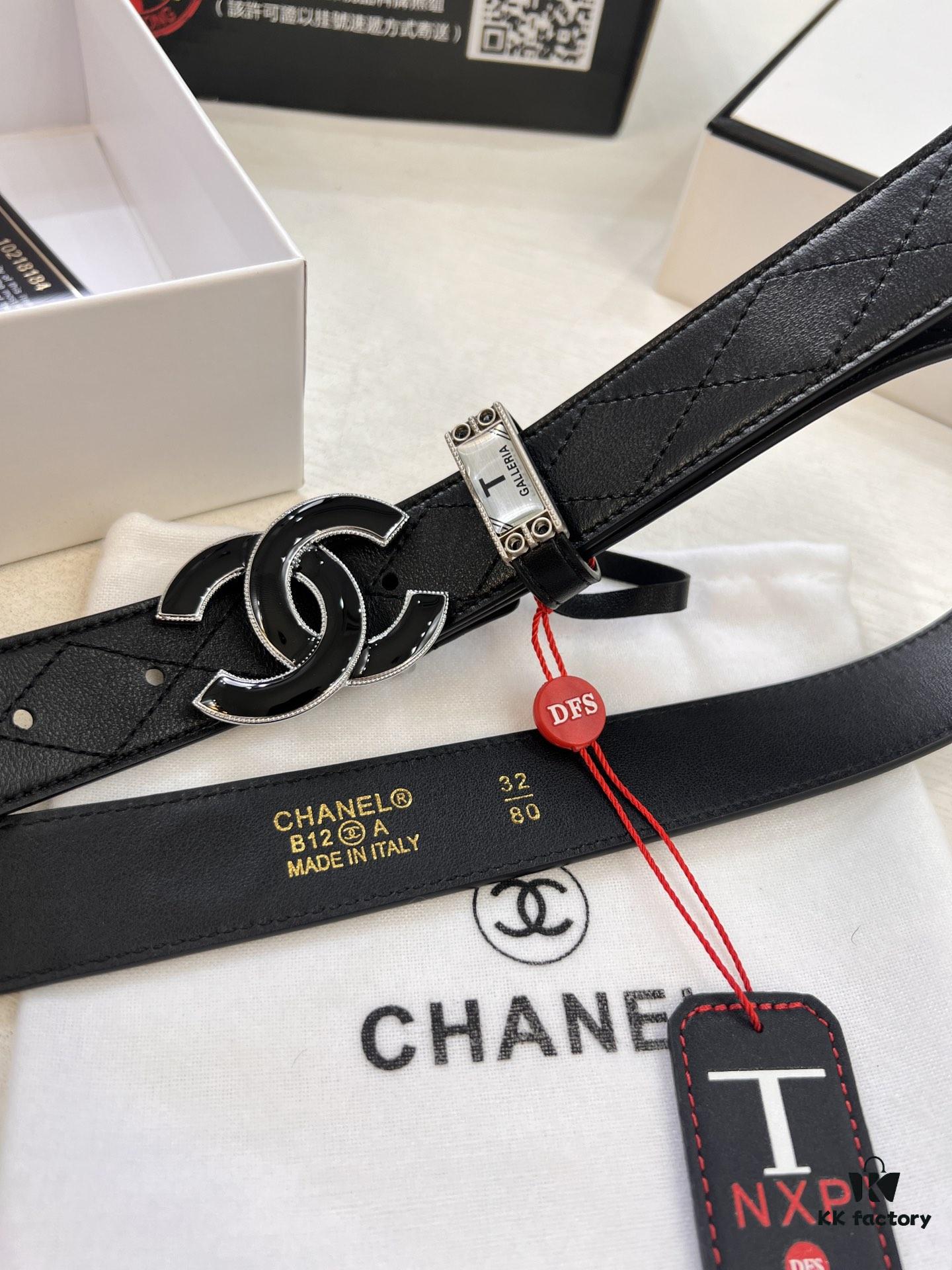 Chanel-style Women's Bag, Hong Kong Duty-Free T Gift Box (NXP RFID Tag with Official Website Verification, Authentic Anti-Counterfeit Chip)