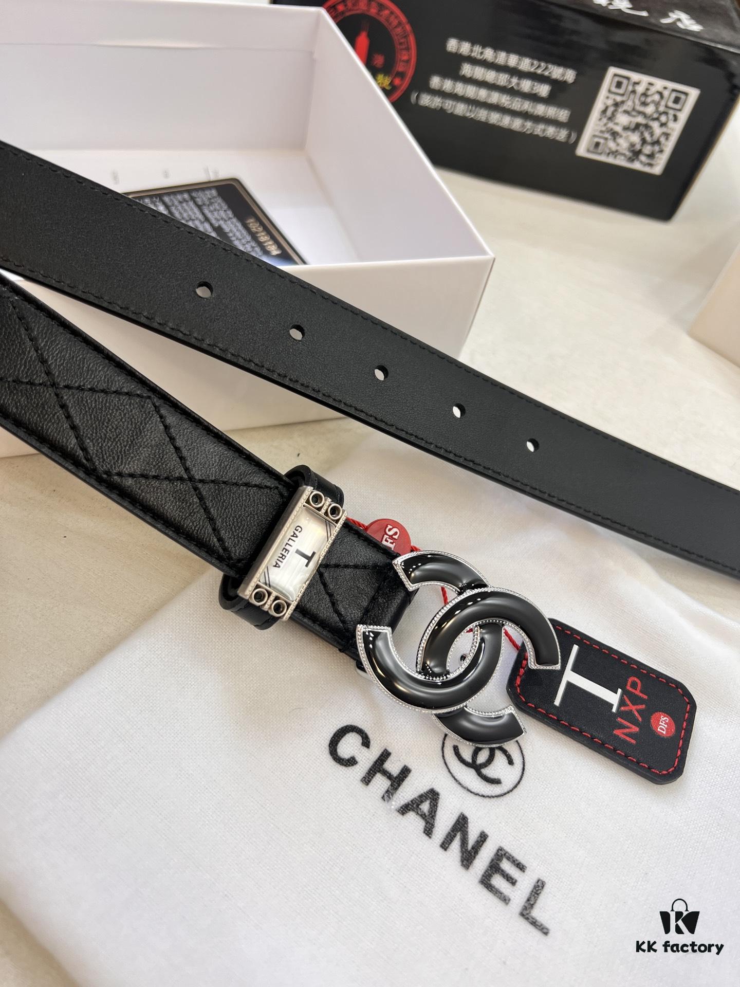 Chanel-style Women's Bag, Hong Kong Duty-Free T Gift Box (NXP RFID Tag with Official Website Verification, Authentic Anti-Counterfeit Chip)