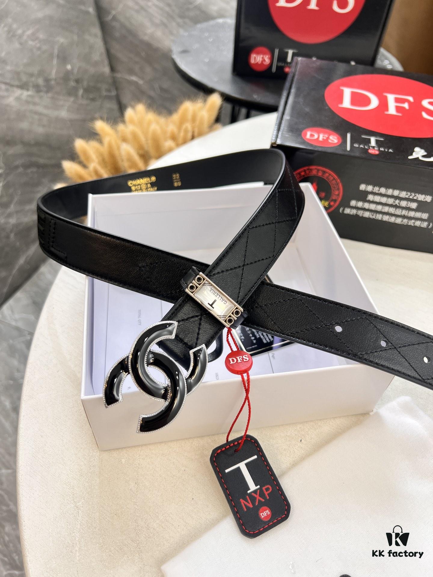 Chanel-style Women's Bag, Hong Kong Duty-Free T Gift Box (NXP RFID Tag with Official Website Verification, Authentic Anti-Counterfeit Chip)