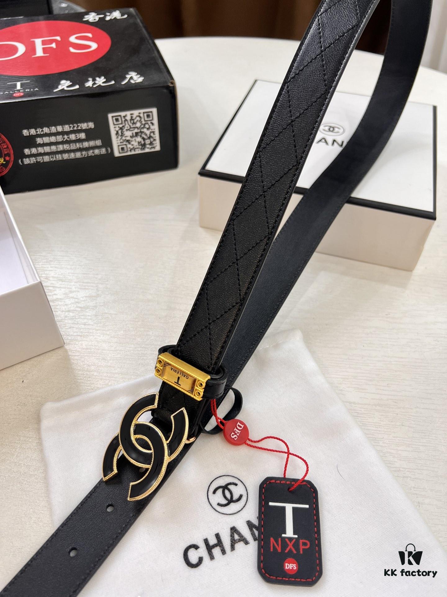 Chanel-style Women's Bag, Hong Kong Duty-Free T Gift Box 🎁 (NXP RFID Tag with Official Website Verification, Authentic Anti-Counterfeit Chip)