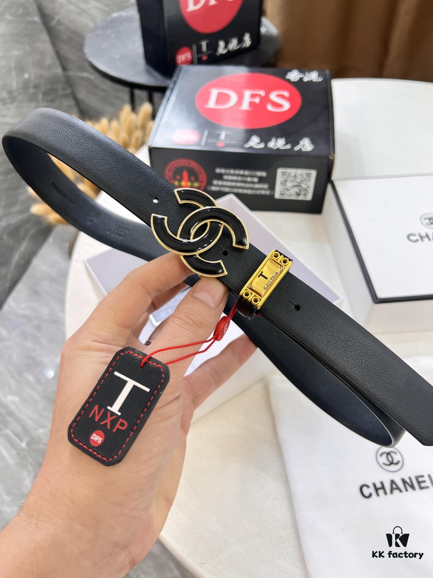 Chanel-style Women's Bag, Hong Kong Duty-Free T Gift Box 🎁 (NXP RFID Tag for Official Website Verification, Authentic Anti-Counterfeit Chip)