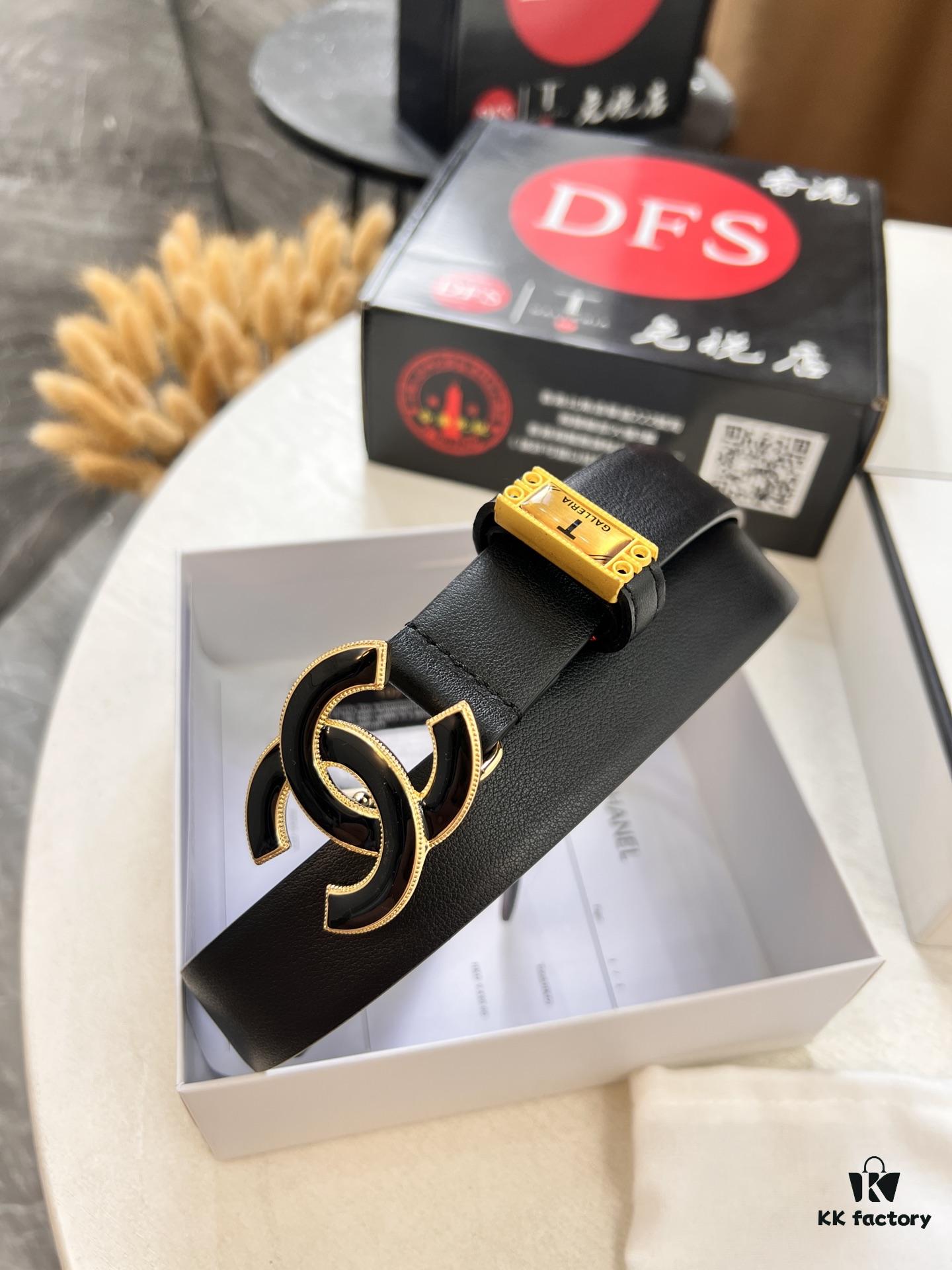 Chanel-style Women's Bag, Hong Kong Duty-Free T Gift Box 🎁 (NXP RFID Tag for Official Website Verification, Authentic Anti-Counterfeit Chip)