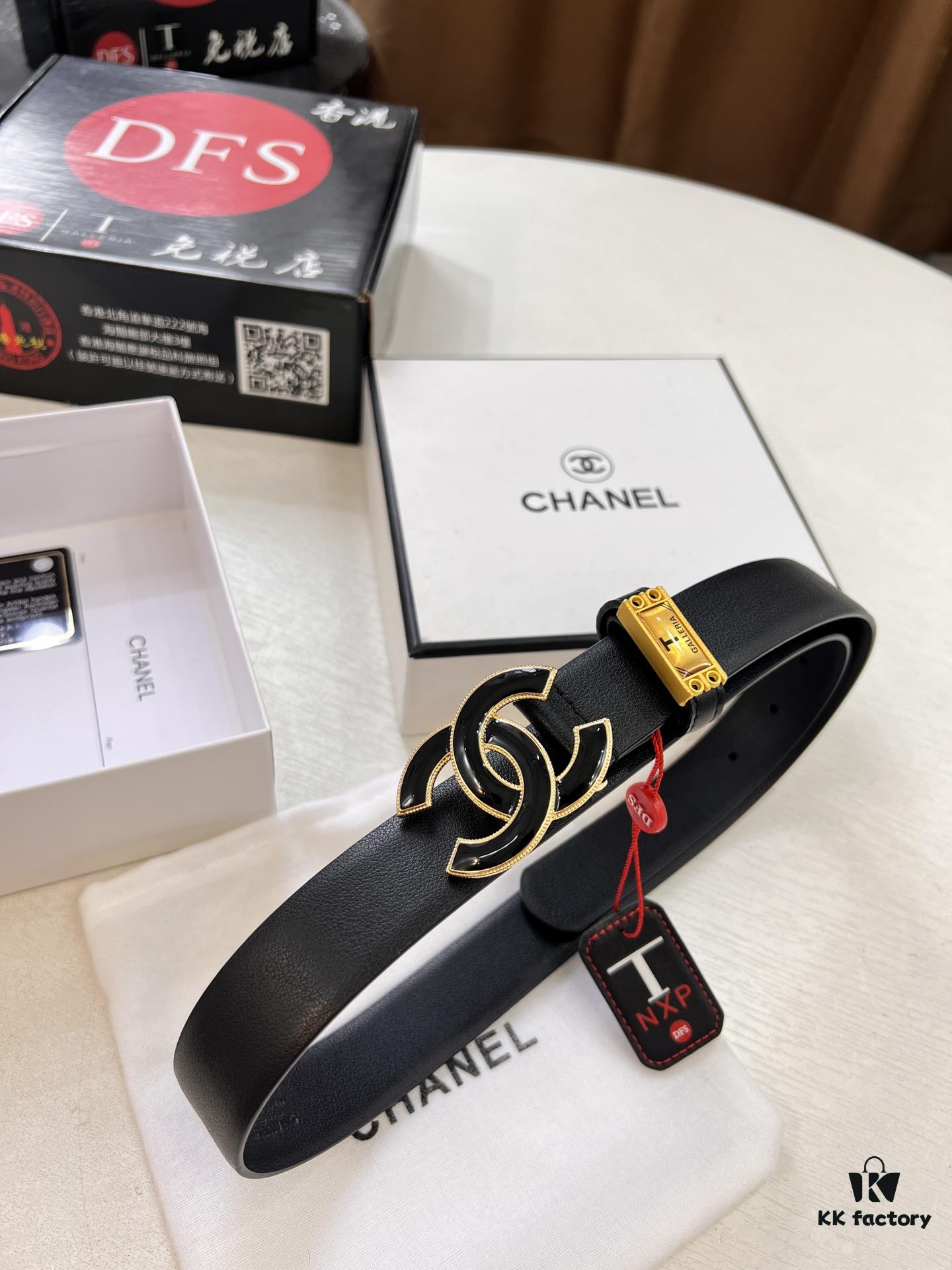 Chanel-style Women's Bag, Hong Kong Duty-Free T Gift Box 🎁 (NXP RFID Tag for Official Website Verification, Authentic Anti-Counterfeit Chip)