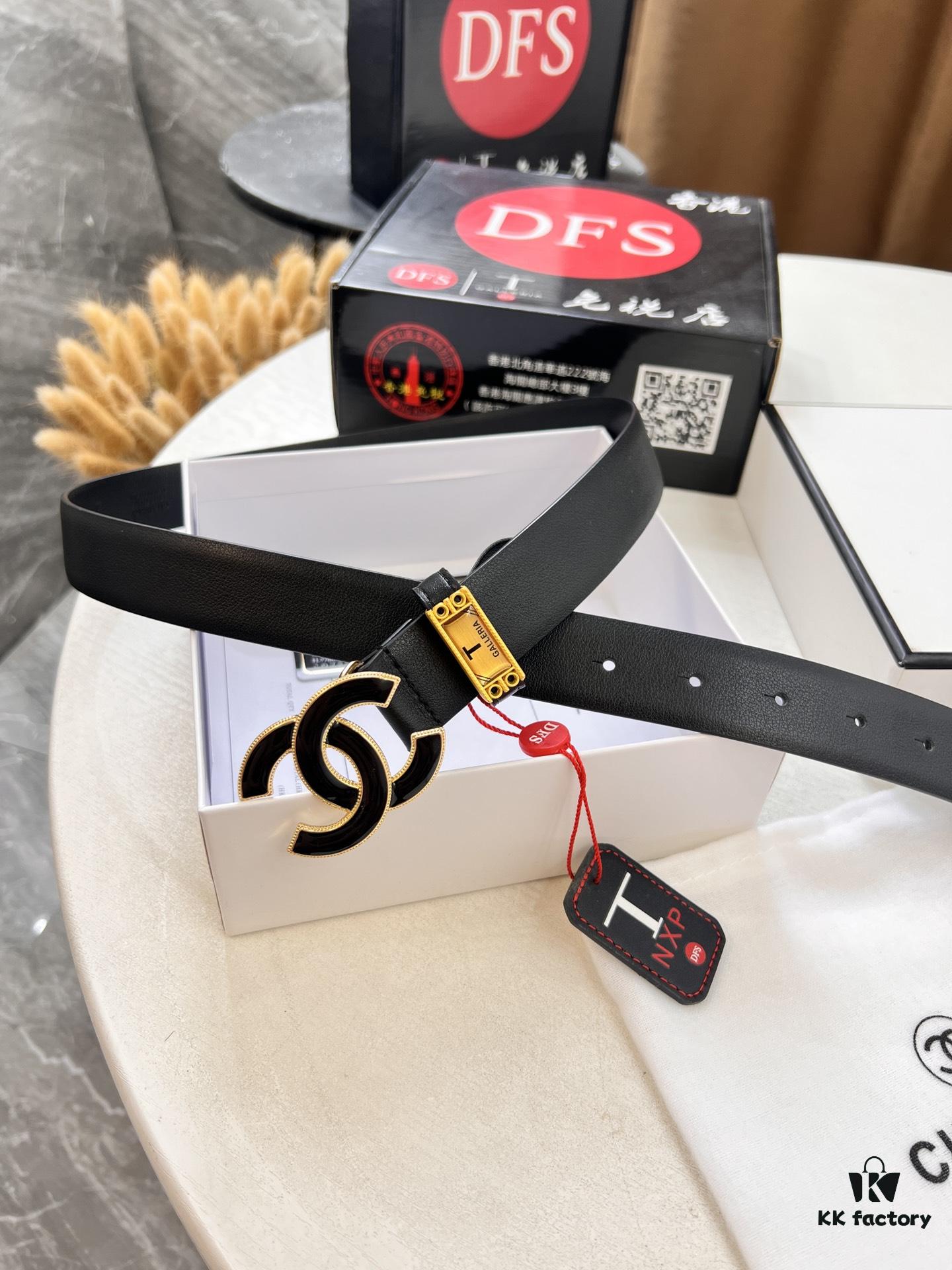 Chanel-style Women's Bag, Hong Kong Duty-Free T Gift Box 🎁 (NXP RFID Tag for Official Website Verification, Authentic Anti-Counterfeit Chip)