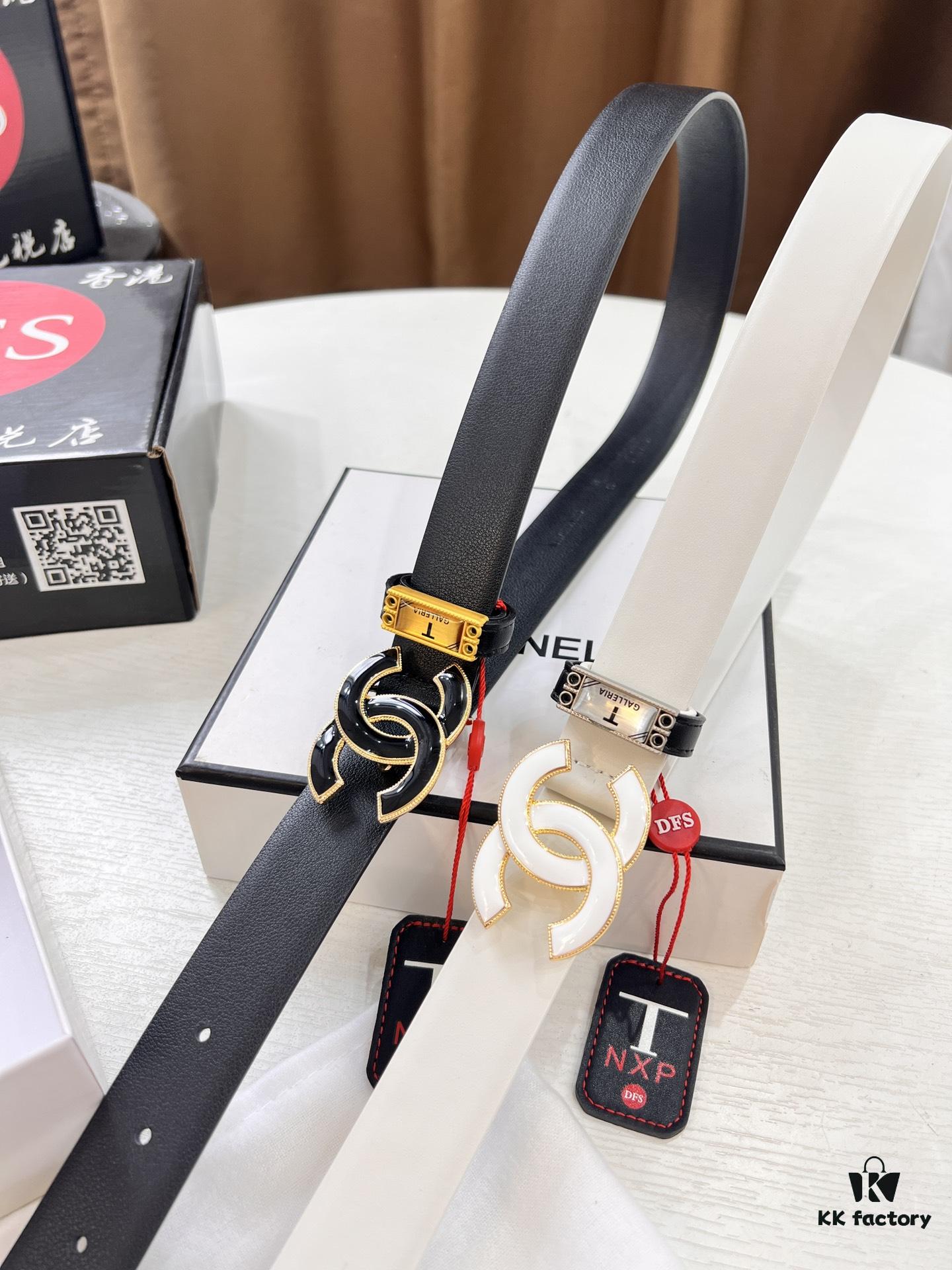 Chanel-style Women's Bag, Hong Kong Duty-Free T Gift Box 🎁 (NXP RFID Tag for Official Website Verification, Authentic Anti-Counterfeit Chip)