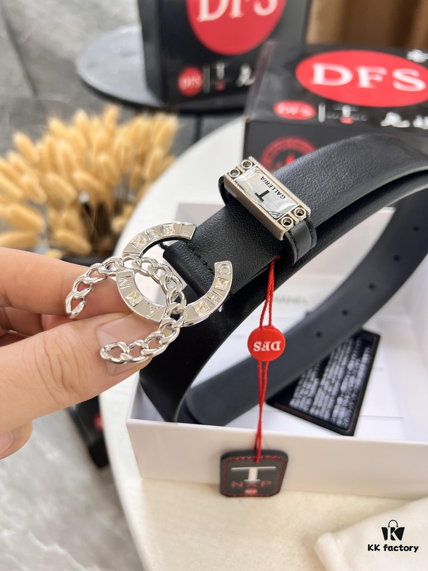 Chanel-style Women's Bag, Hong Kong Duty-Free T Gift Box (NXP RFID Tag with Official Website Verification, Authentic Anti-counterfeit Chip)