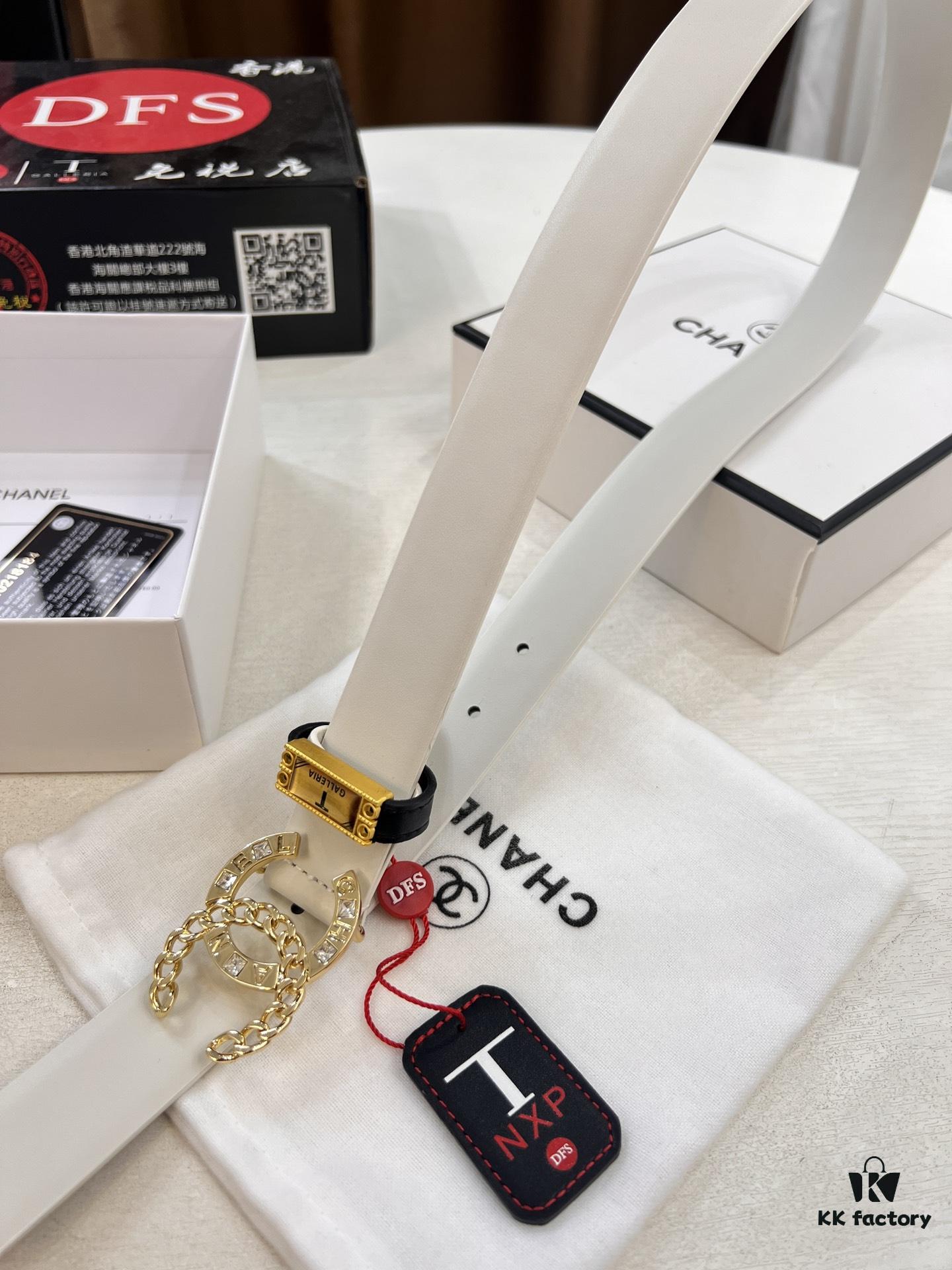 Chanel-style Women's Bag, Hong Kong Duty-Free T Gift Box (NXP RFID Tag with Official Website Verification, Authentic Anti-Counterfeit Chip)